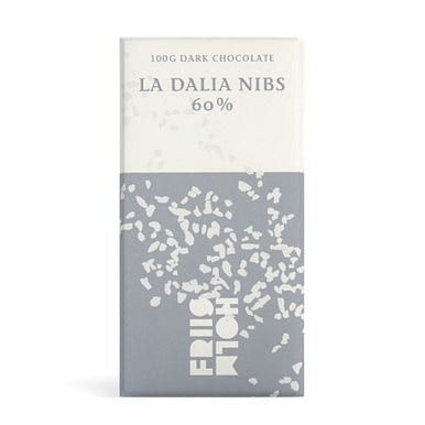 Friis Holm - La Dalia 60% Lazy Cocoa Growers Blend with Cocoa Nibs