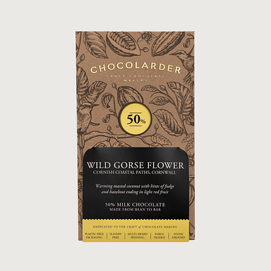 Chocolarder - Wild Gorse Flower, Milk 50%
