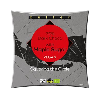 Zotter - Pangoa, Peru 70% with Maple Sugar