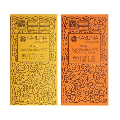 Compare the Drying - Karuna Belize 70% Dark