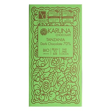Karuna - Kokoa Kamili, Tanzania 70% Dark