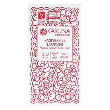 Karuna - White 39% with Raspberries