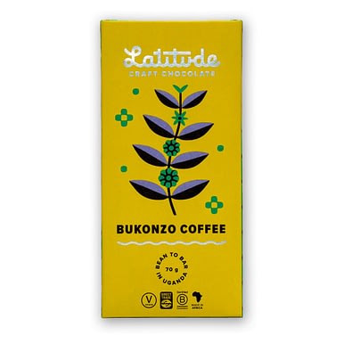 Latitude - Semuliki, Uganda 70% Dark with Bukonzo Coffee