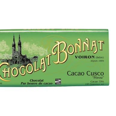 Bonnat - Cacao Cusco, Peru, Dark 75%