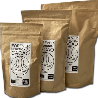 Forever Cacao - Ashaninka, Peru 100% Ground Paste (Ceremonial Cacao, 200g)