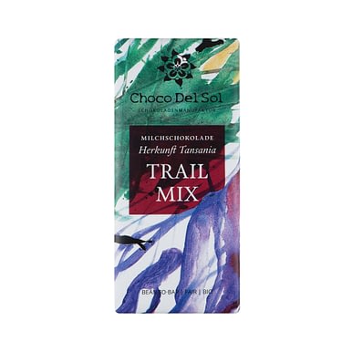 Choco Del Sol - Kokoa Kamili, Tanzania, Trail Mix Dark Milk 50%