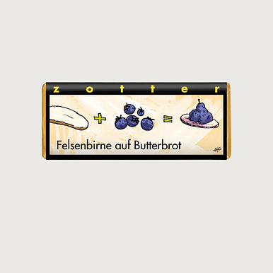 Zotter - Juneberry on Buttered Bread, Handscooped