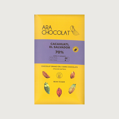 Ara Chocolat - Cacahuatl, El Salvador, Dark 70%
