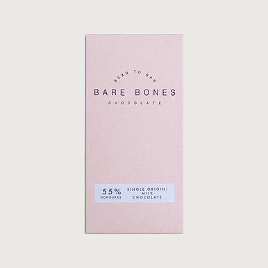 Bare Bones - XOCO, Honduras, Dark Milk 55%