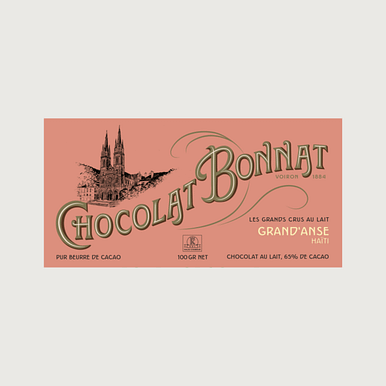 Bonnat - Grand'Anse, Haiti, Dark Milk 65%
