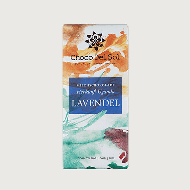 Choco Del Sol - Lavender Infused, Uganda, Dark Milk 55%
