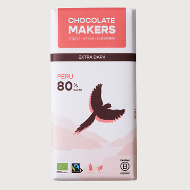 Chocolatemakers - Awajún, Peru, Extra Dark 80%