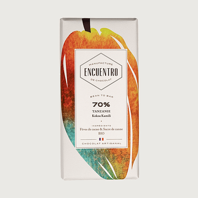 Encuentro - Kokoa Kamili, Tanzania, Dark 70% (Taster Bar)