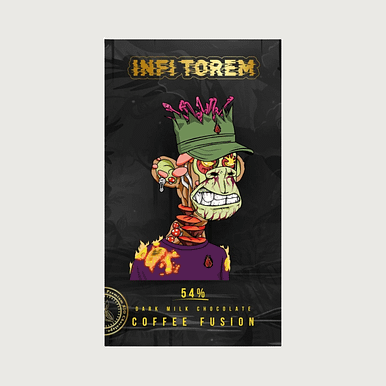 Herufek - Infi Torem, Nibs and Coffee, Dark Milk, 54%