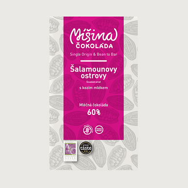 Míšina Čokoláda - Solomon Islands, Goats Milk 60%
