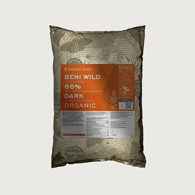 Original Beans - Beni Wild, Dark 60% Couverture (2kg)