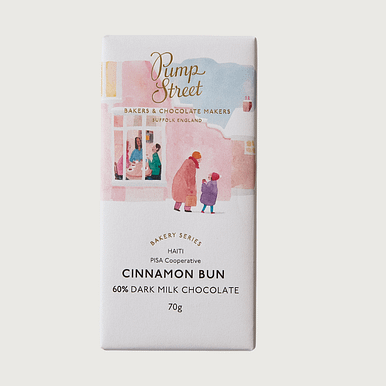 Pump Street Chocolate - Cinnamon Bun, Haiti, Dark Milk 60%