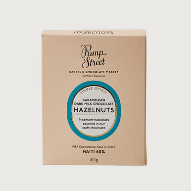 Pump Street Chocolate - Covered Hazelnuts, Haiti, Dark Milk 60%