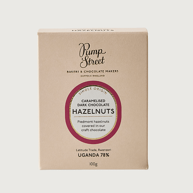 Pump Street Chocolate - Covered Hazelnuts, Uganda, Dark 78%