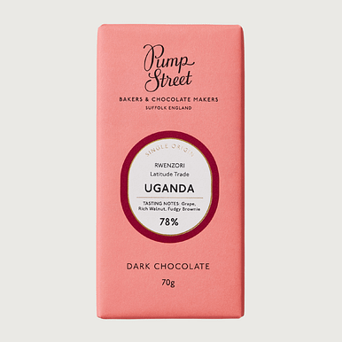 Pump Street Chocolate - Rwenzori, Uganda, Dark 78%