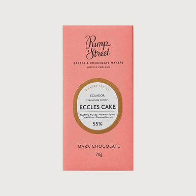 Pump Street Chocolate - Eccles Cake, Milk 55%