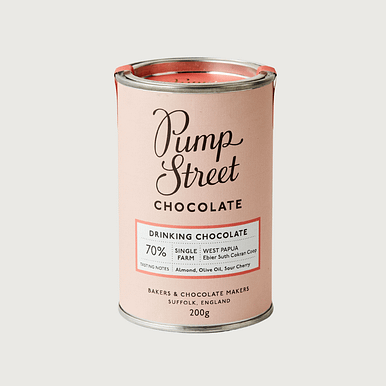 Pump Street Chocolate - West Papua 70% Drinking Chocolate (200g)