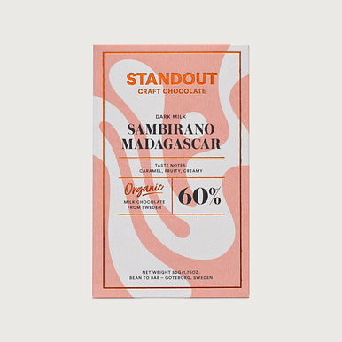 Standout - Sambirano Valley, Madagascar, Dark Milk 60%