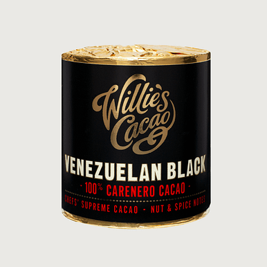 Willie's Cacao - 100%, Carneros, Venezuela 180g