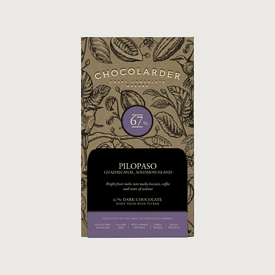 Chocolarder - Pilopaso, Solomon Islands, Dark 67%
