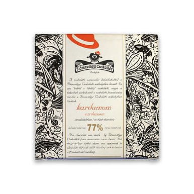 Rózsavölgyi Csokoládé - Dark Chocolate 73% with Cardamom