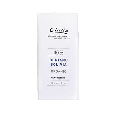 Oialla - Beniano, Bolivia, Milk 46% (Carton of 15)