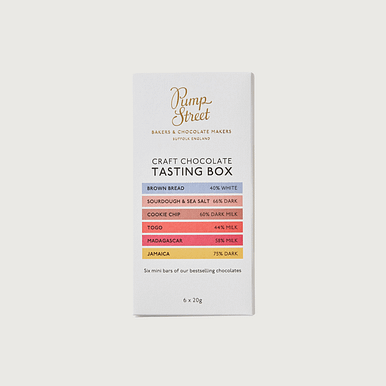 Pump Street Chocolate - Craft Chocolate Tasting Box - SHORT DATED