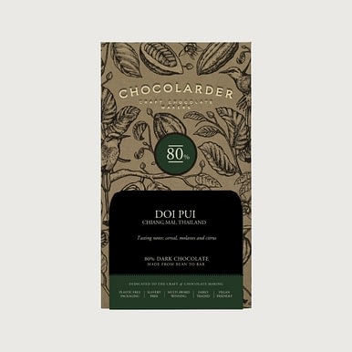 Chocolarder - Doi Pui, Thailand, Dark 80%
