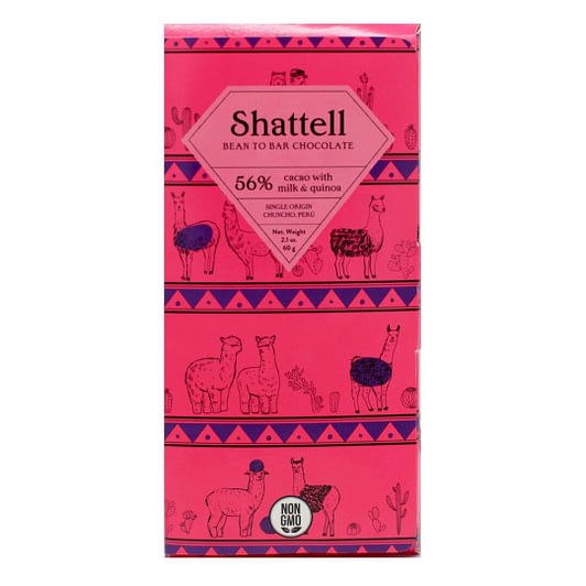 Shattell - Chuncho, Peru 56% Dark Milk with Quinoa