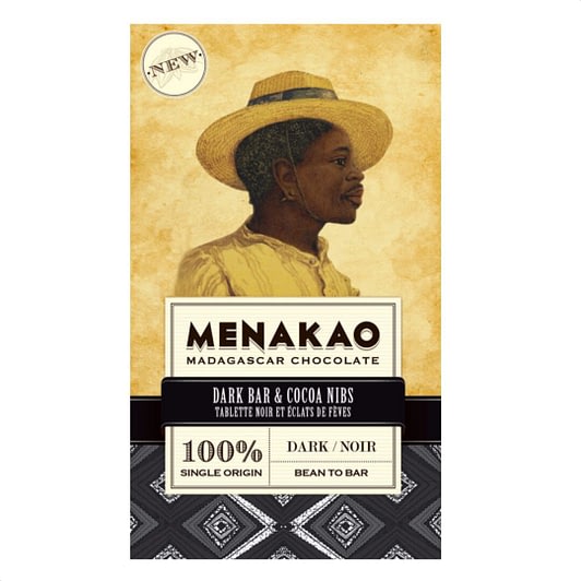 Menakao - Dark Chocolate 100% with Cocoa Nibs
