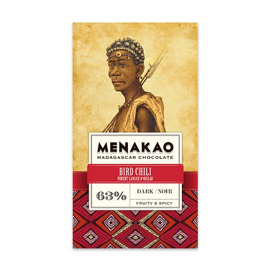 Menakao - Dark Chocolate With Bird Chili