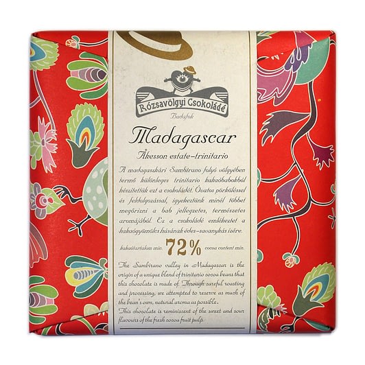 Rózsavölgyi Csokoládé - Madagascar Trinitario 72%