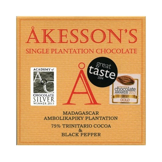 Akesson's - Madagascar 75% With Black Pepper