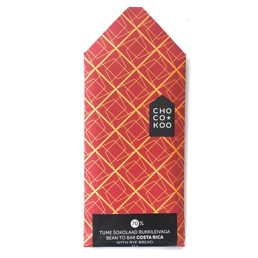 Chocokoo - Costa Rica, Dark 70% with Rye Bread