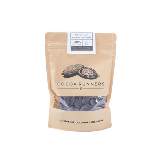 Cocoa Runners Cooking & Baking 100% Cacao 230g