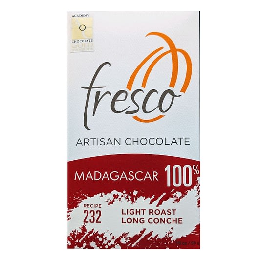Fresco - Madagascar 100% Cacao, Light Roast, Long Conche