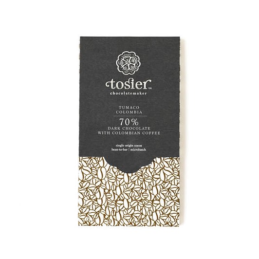 Tosier - Tumaco, Colombia 70% Dark with Coffee