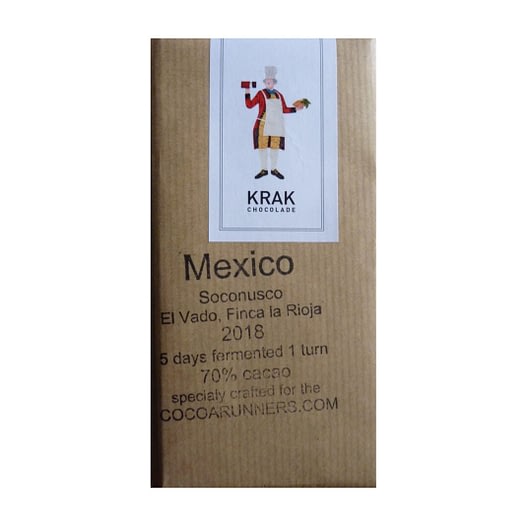 Krak Chocolade - Socunosco, Mexico 5 Day Fermentation