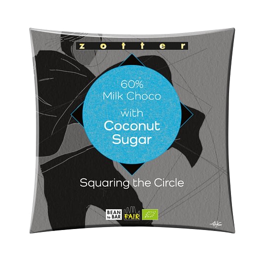 Zotter - Milk 60% with Coconut Blossom Sugar