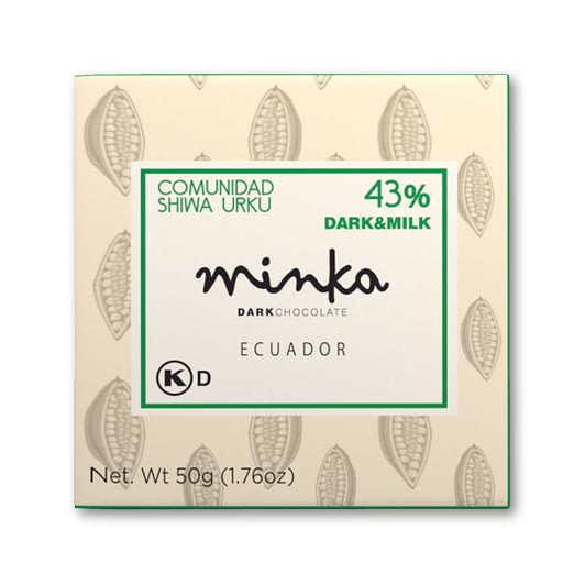 Minka - Shiwa Urku, Ecuador 43% Milk