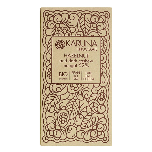 Karuna - Mexico, Cashew Nougat and Hazelnut 62%