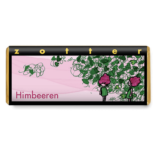 Zotter - Handscooped Raspberry Limited edition bar