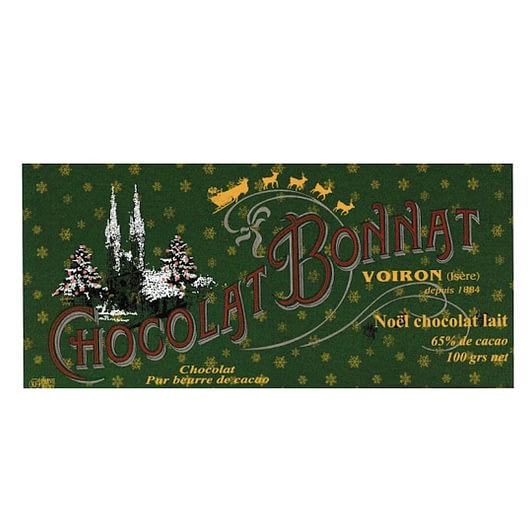 Bonnat - Christmas bar milk