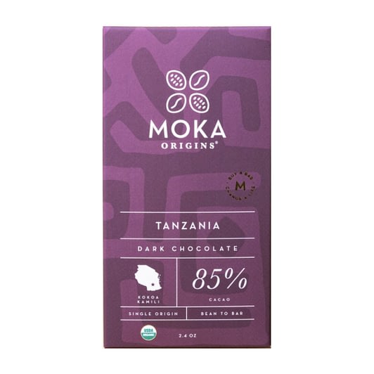 Moka -  Kokoa Kamili, Tanzania, Dark 85%