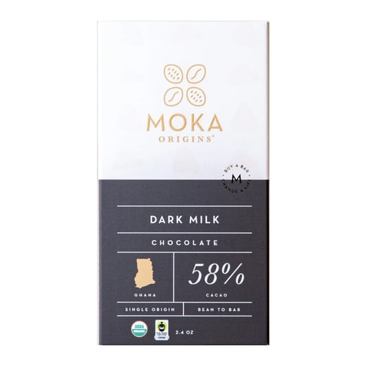 Moka - Ghana, ABOCFA, Dark Milk 58%